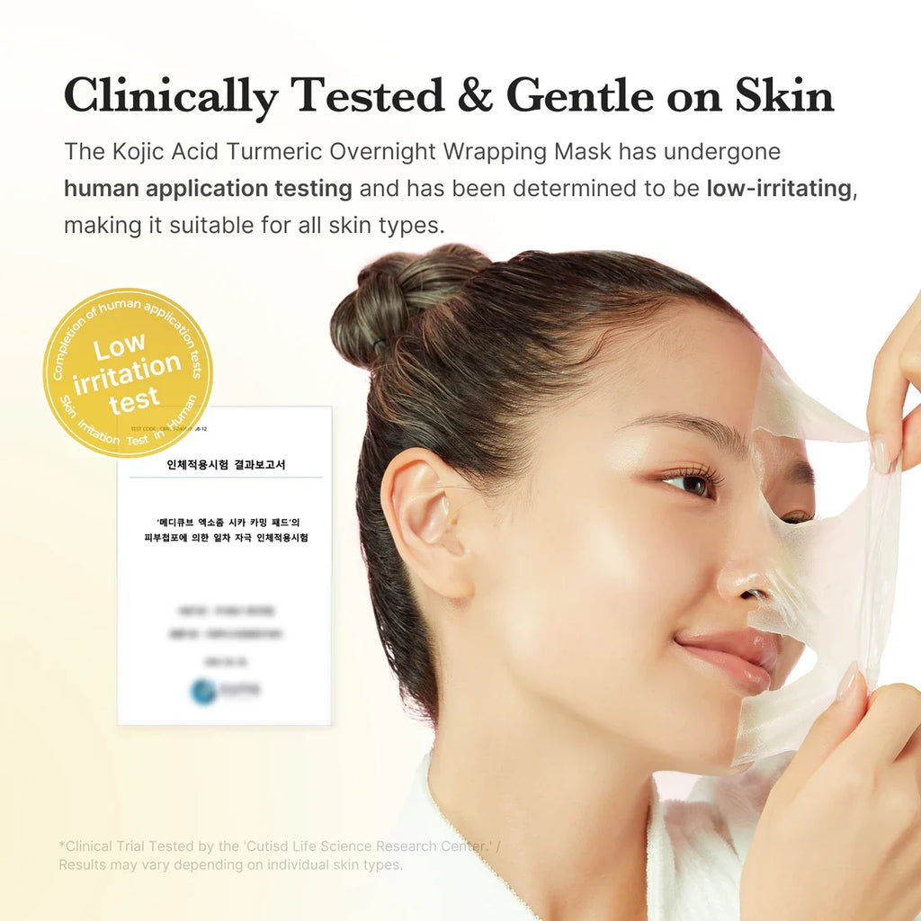 Medicube Kojic Acid Turmeric Overnight Radiance Wrapping Treatment Mask (75ml)