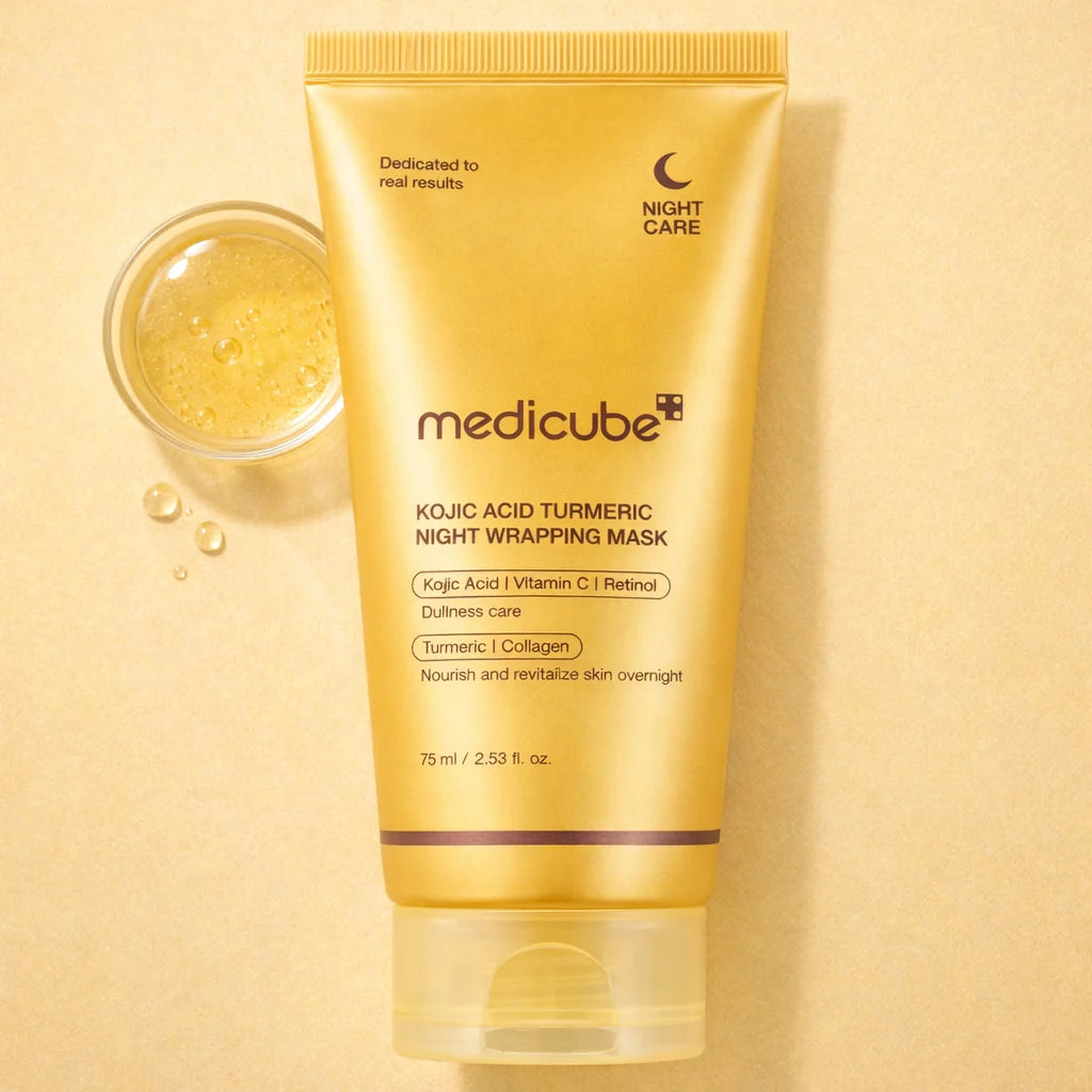 Medicube Kojic Acid Turmeric Overnight Radiance Wrapping Treatment Mask (75ml)