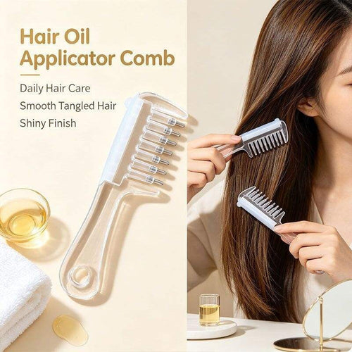Scalp Care Crystal Comb – Massage & Serum Applicator in One